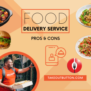 Pros and cons of using third-party online delivery VS self-delivery