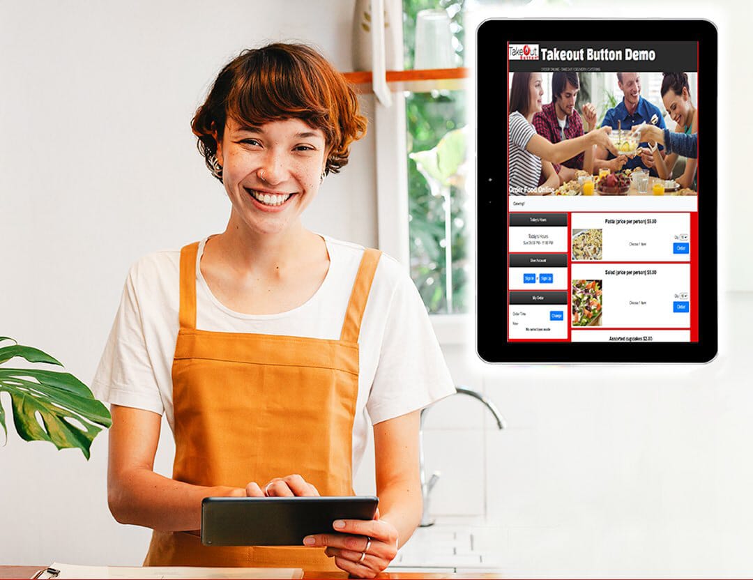 Boost catering sales with Takeout Button®'s online catering system