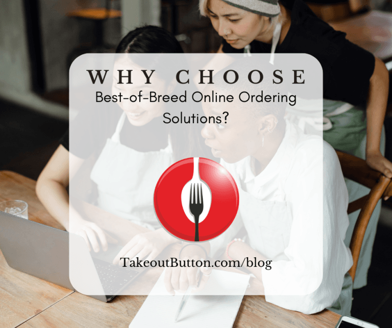 Why choose best-of-breed online ordering solutions